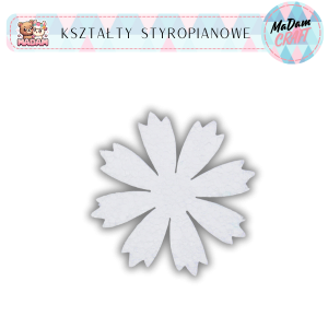 Baza Kwiatek 15 cm styropian wzór 11, MaDam Creative