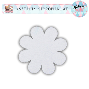 Baza Kwiatek 15 cm styropian wzór 16, MaDam Creative