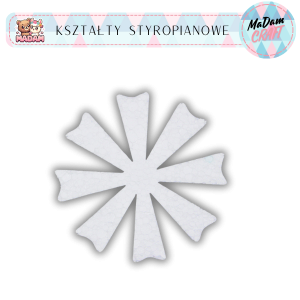 Baza Kwiatek 15 cm styropian wzór 18, MaDam Creative