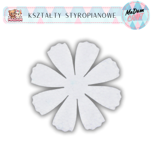 Baza Kwiatek 15 cm styropian wzór 19, MaDam Creative