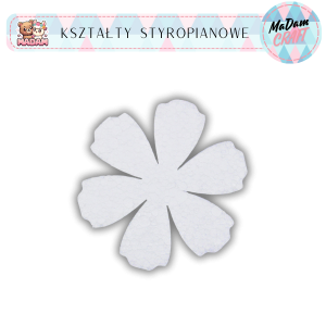 Baza Kwiatek 15 cm styropian wzór 22, MaDam Creative