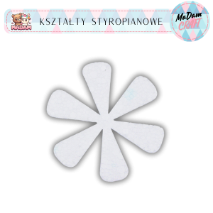 Baza Kwiatek 15 cm styropian wzór 32, MaDam Creative