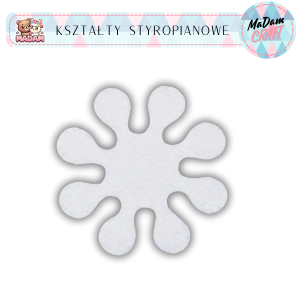 Baza Kwiatek 15 cm styropian wzór 40, MaDam Creative