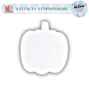 Baza warzywa papryka 15 cm styropian, MaDam Creative