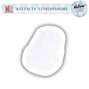 Baza warzywa ziemniak 15 cm styropian, MaDam Creative