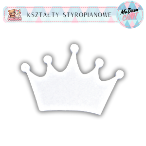 Baza korona 10 cm styropian, MaDam Creative