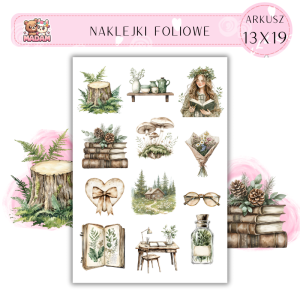 Naklejki Foliowe 13x19 Wspomnienia z Domku - Rustykalne inspiracje MaDam Creative