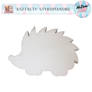 Baza styropianowa jeż 25 cm, MaDam Creative