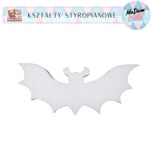Baza styropianowa nietoperz 25 cm MaDam Creative