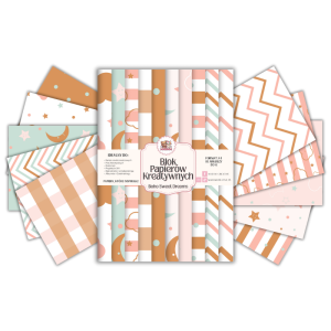 Blok Papierów Kreatywnych Boho Sweet Dreams - do Scrapbookingu i Journalingu MaDam Creative