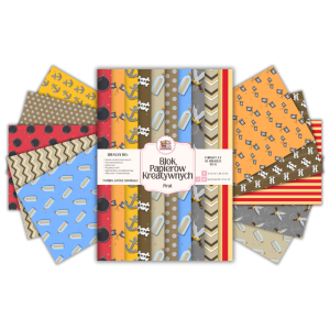 Blok Papierów Kreatywnych Pirat - do Scrapbookingu i Journalingu MaDam Creative