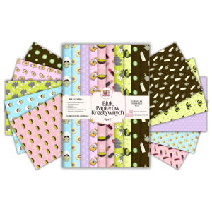 Blok Papierów Kreatywnych Spa - do Scrapbookingu i Journalingu MaDam Creative