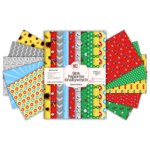 Blok Papierów Kreatywnych Superbohater - do Scrapbookingu i Journalingu MaDam Creative