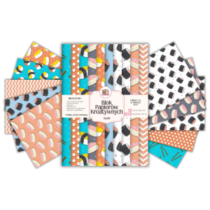 Blok Papierów Kreatywnych Sushi - do Scrapbookingu i Journalingu MaDam Creative
