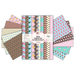 Blok Papierów Kreatywnych Tea Party - do Scrapbookingu i Journalingu MaDam Creative