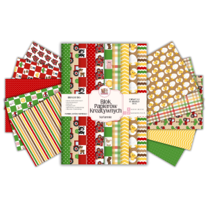 Blok Papierów Kreatywnych Na Farmie - do Scrapbookingu i Journalingu MaDam Creative