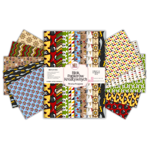 Blok Papierów Kreatywnych Piracka Przygoda - do Scrapbookingu i Journalingu MaDam Creative