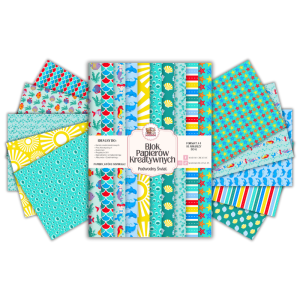 Blok Papierów Kreatywnych Podwodny Świat - do Scrapbookingu i Journalingu MaDam Creative