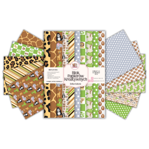 Blok Papierów Kreatywnych Dzika Natura - do Scrapbookingu i Journalingu MaDam Creative