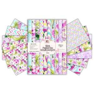 Blok Papierów Kreatywnych Boho - do Scrapbookingu i Journalingu MaDam Creative