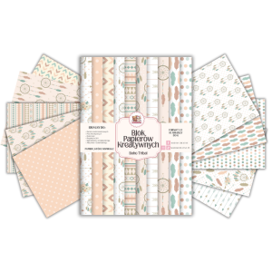 Blok Papierów Kreatywnych Boho Tribal - do Scrapbookingu i Journalingu MaDam Creative