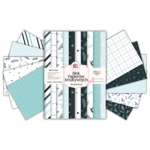 Blok Papierów Kreatywnych Mroźna Zima - do Scrapbookingu i Journalingu MaDam Creative