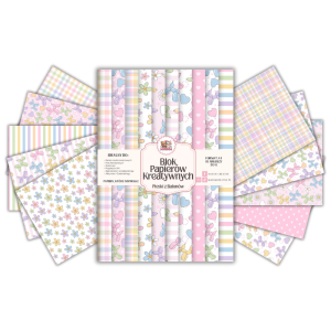 Blok Papierów Kreatywnych Pieski z Balonów - do Scrapbookingu i Journalingu MaDam Creative