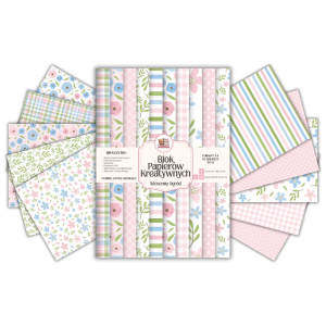 Blok Papierów Kreatywnych Wiosenny Ogród - do Scrapbookingu i Journalingu MaDam Creative
