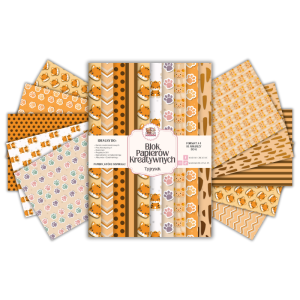 Blok Papierów Kreatywnych Tygrys - do Scrapbookingu i Journalingu MaDam Creative