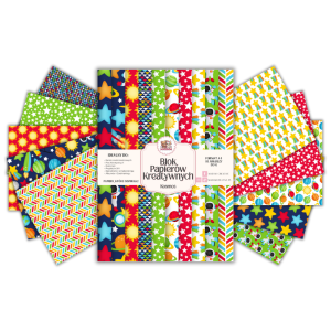 Blok Papierów Kreatywnych Kosmos - do Scrapbookingu i Journalingu MaDam Creative