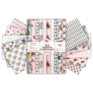 Blok Papierów Kreatywnych Mój Słodki Kotek - do Scrapbookingu i Journalingu MaDam Creative