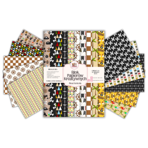 Blok Papierów Kreatywnych Piraci Yo Ho Ho - do Scrapbookingu i Journalingu MaDam Creative