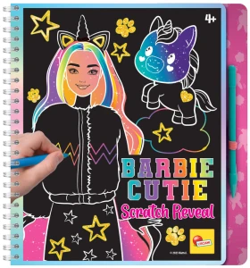 Wydrapywanka Barbie Cutie Scratch Reveal, Lisciani