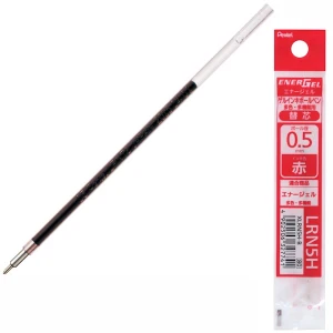Wkład do długopisu żelowego LRN5H czerw. do BLN35 Ener Gel, Pentel