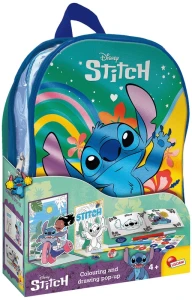 Zestaw Szkoła Rysowania z plecakiem Stitch, Lisciani