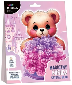 Zestaw kreatywny Magiczny Krystaliczny Miś Kidea, Derform