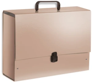 Teczka z rączką B4 Jumbo Kolor beż cielisty 35 x 25,5 x 10 cm, Tadeo