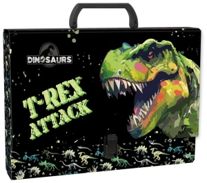 Teczka twarda z rączką Dinozaur 20, Derform