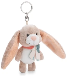 Brelok pluszowy królik Fjella 9cm Green, Nici