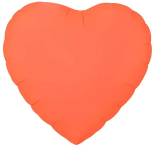 Balon foliowy "Serce", fluor niebieski, 18", GoDan