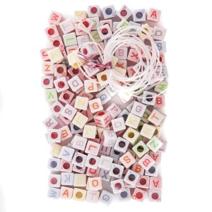 Koraliki, 170 Szt. - Literki Dpcraft