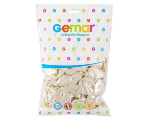 Balony metaliczne perłowe 100 sztuk GM90 Gemar