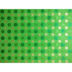 Papiery ozdobne MAGIC Kółka - zielone, 20x29cm, Happy Color