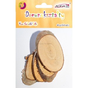 Kształty drewniane op. 4szt. PJ-3426, Aliga