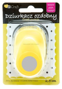 Dziurkacz Ozdobny 2,5Cm Koło 2 (2,5 Cm) Dpcraft