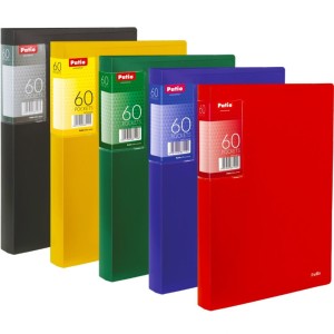 Album ofertowy 60 koszulek A4 niebieski, Patio