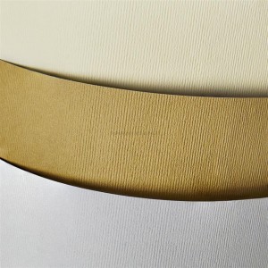 Karton ozdobny A4 Prążki jasno brązowe 230g 20ark. Galeria Papieru