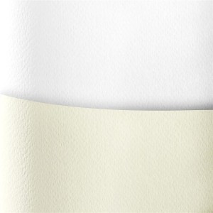 Karton ozdobny A4 Sawanna biały 200g 20ark. Galeria Papieru