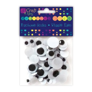 Ruchome Oczka Mix, 75 Szt. Dpcraft
