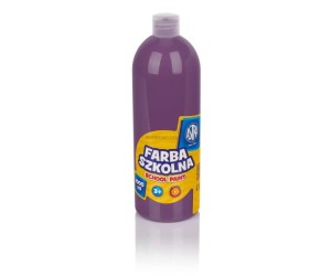 Farba szkolna plakatowa Astra śliwkowa 1000ml 